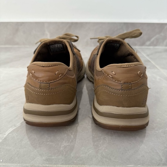 Men’s Skechers Elment Meron Lace Up Classic Fit Memory Foam Shoes Size 10 - Picture 11 of 16